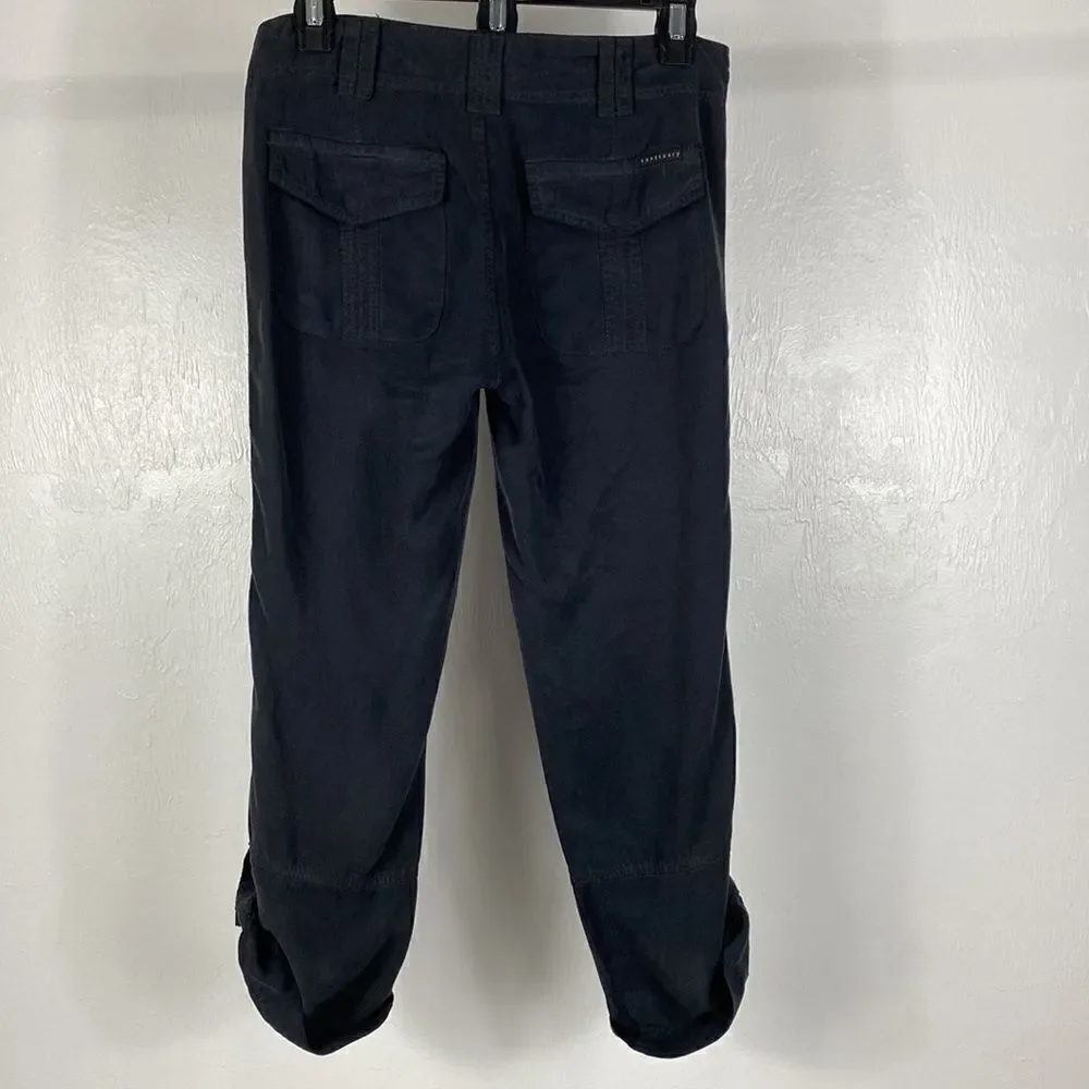 Sanctuary black color convertible cropped pants size 24